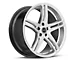 Carroll Shelby Wheels CS14 Hyper Silver Wheel; 20x9.5 (15-23 Mustang GT, EcoBoost, V6)