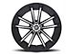 Carroll Shelby Wheels CS2 Black with Machined Face Wheel; 20x9 (05-09 Mustang)