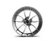 Carroll Shelby Wheels CS21 Raw Brushed Aluminum Wheel; Front Only; 19x10.5 (15-20 Mustang GT350)
