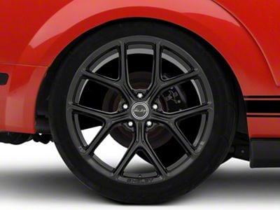 Carroll Shelby Wheels CS3 Gloss Black Wheel; Rear Only; 20x11 (05-09 Mustang)