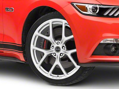 Carroll Shelby Wheels CS3 Chrome Powder Wheel; 20x9.5 (15-23 Mustang GT, EcoBoost, V6)