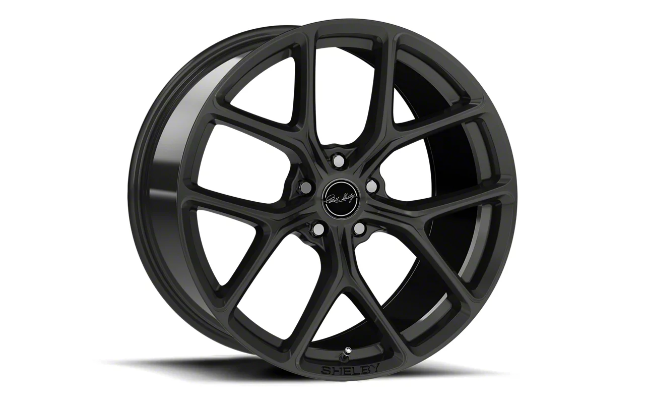 Carroll Shelby Wheels Mustang CS3 Gunmetal Wheel; Rear Only; 20x11 