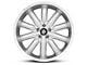 Carroll Shelby Wheels CS56 2.0 Silver Wheel; Rear Only; 20x11 (05-09 Mustang)