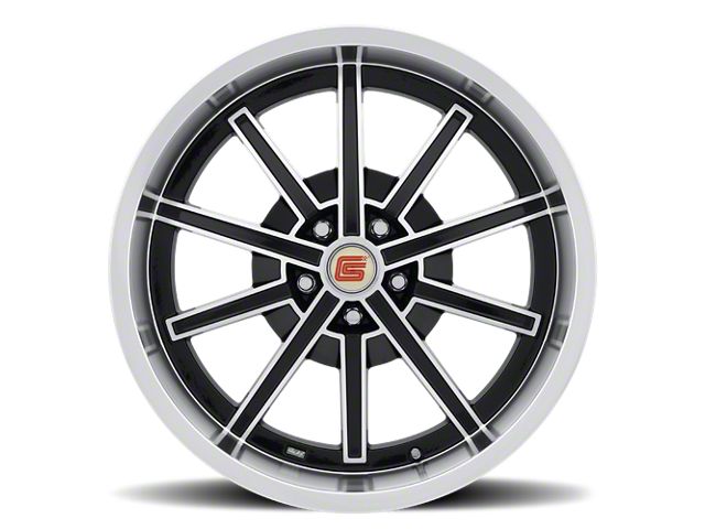 Carroll Shelby Wheels CS67 Gloss Black Wheel; Rear Only; 20x10 (15-23 Mustang GT, EcoBoost, V6)