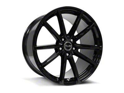 Carroll Shelby Wheels CS10 Gloss Black Wheel; Rear Only; 20x11 (15-23 Mustang GT, EcoBoost, V6)