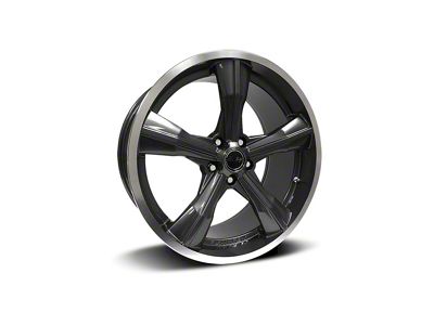 Carroll Shelby Wheels CS11 Gunmetal Wheel; Rear Only; 20x11 (15-23 Mustang GT, EcoBoost, V6)