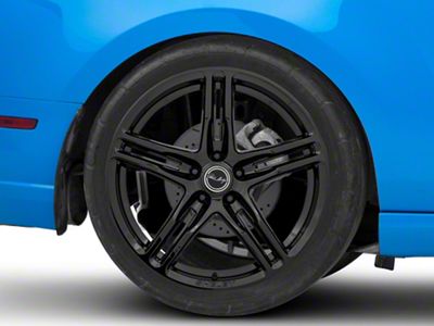 Carroll Shelby Wheels CS14 Gloss Black Wheel; Rear Only; 20x11 (10-14 Mustang)