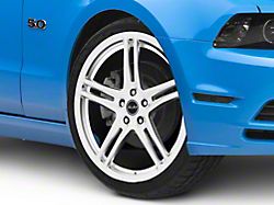 Carroll Shelby Wheels CS14 Hyper Silver Wheel; 20x9.5; 40mm Offset (10-14 Mustang)