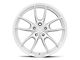 Carroll Shelby Wheels CS21 Raw Brushed Aluminum Wheel; Rear Only; 19x11 (15-20 Mustang GT350)