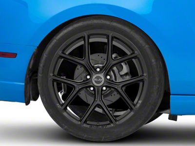 Carroll Shelby Wheels CS3 Gloss Black Wheel; Rear Only; 20x11 (10-14 Mustang)