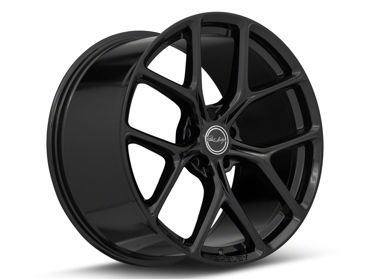 Carroll Shelby Wheels F-150 CS45 Chrome Powder with Black