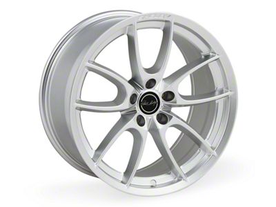 Carroll Shelby Wheels CS5 Chrome Powder Wheel; Rear Only; 19x11 (15-23 Mustang GT, EcoBoost, V6)