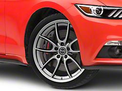 Carroll Shelby Wheels CS5 Gunmetal Wheel; 19x9.5; 34mm Offset (15-23 Mustang GT, EcoBoost, V6)