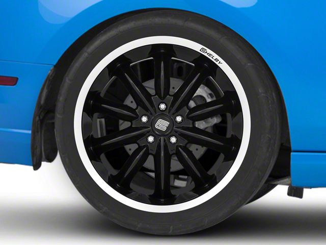 Carroll Shelby Wheels CS56 2.0 Gloss Black Wheel; Rear Only; 20x11 (10-14 Mustang)