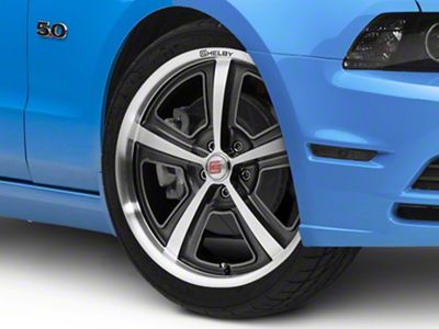 Shelby CS69 Hyper Black Wheel; 20x9 (10-14 Mustang)
