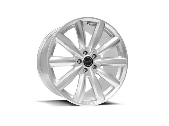 Carroll Shelby Wheels CS80 Chrome Powder Wheel; Rear Only; 20x11 (15-23 Mustang GT, EcoBoost, V6)