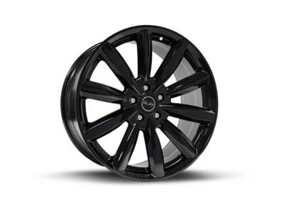 Carroll Shelby Wheels CS80 Gloss Black Wheel; Rear Only; 20x11 (15-23 Mustang GT, EcoBoost, V6)