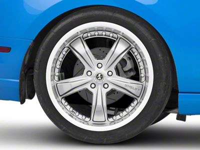 Shelby Razor Gunmetal Wheel; Rear Only; 20x10; 48mm Offset (10-14 Mustang)