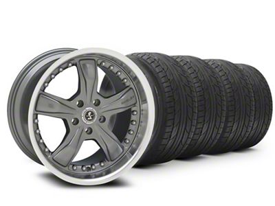 20x9 Shelby Razor Wheel & NITTO High Performance NT555 G2 Tire Package (05-09 Mustang)