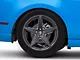 Shelby Style SB201 Satin Black Wheel; Rear Only; 19x10.5 (10-14 Mustang)