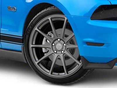 Shelby Style SB203 Charcoal Wheel; 20x9.5 (10-14 Mustang)