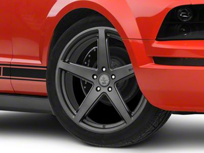 Shelby Style SB201 Charcoal Wheel; 20x9.5; 33mm Offset (05-09 Mustang)