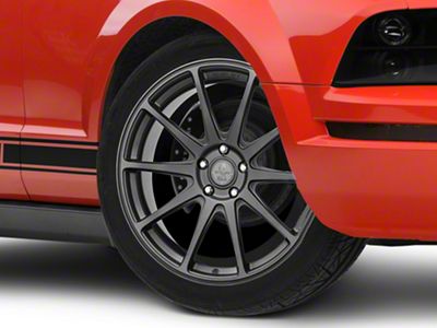 Shelby Style SB203 Charcoal Wheel; 20x9.5 (05-09 Mustang)