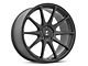 Shelby Style SB203 Satin Black Wheel; Rear Only; 20x10.5 (15-23 Mustang GT, EcoBoost, V6)