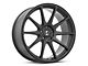 Shelby Style SB203 Satin Black Wheel; 20x9.5 (15-23 Mustang GT, EcoBoost, V6)