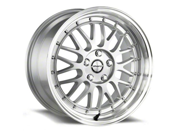 Shift Formula Brushed Silver Wheel; 20x8.5 (06-10 RWD Charger)