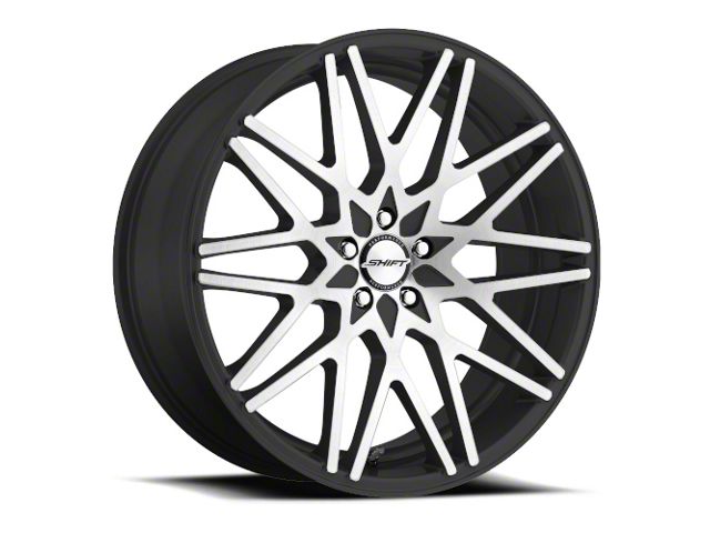 Shift Formula Gloss Black Machined Wheel; 20x8.5 (06-10 RWD Charger)