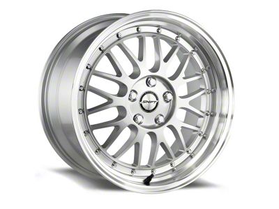 Shift Formula Brushed Silver Wheel; 20x8.5; 15mm Offset (08-23 RWD Challenger, Excluding Widebody)