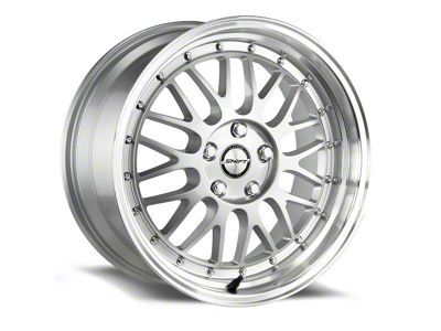 Shift Formula Brushed Silver Wheel; 20x8.5 (11-23 RWD Charger, Excluding Widebody)