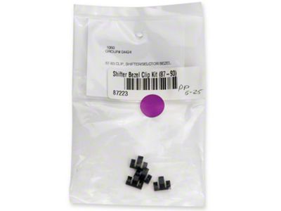 Shifter Bezel Clip Kit (87-93 Mustang)
