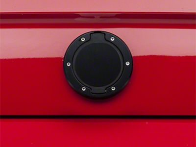 SHR Decklid Medallion; Black (05-09 Mustang)