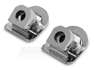 AMP Billet Door Lock Pin Pulls For Ford Mustang 1990-2013 – 2-Piece Set, Chrome, Made In USA