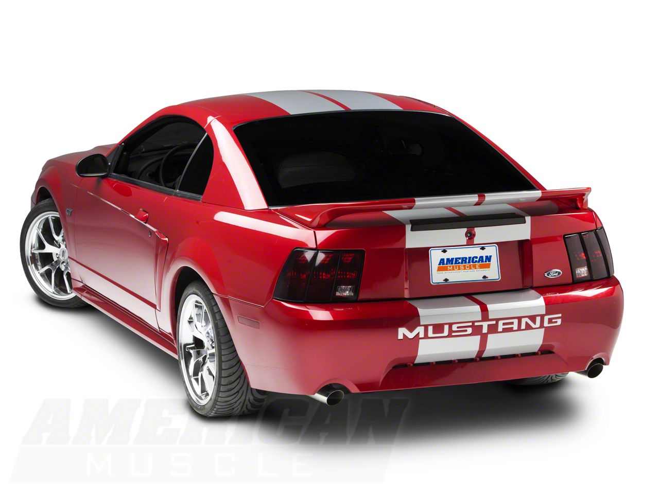 【好評にて期間延長】 GT500 Mustang SEC10 Style 26167G94 10-Inch Silver; Stripes; 小物