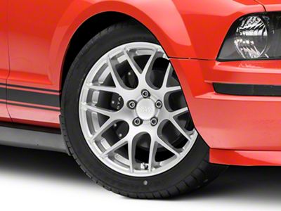 AMR Silver Wheel; 18x9 (05-09 Mustang)