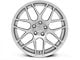 AMR Silver Wheel; Rear Only; 19x10 (15-23 Mustang GT, EcoBoost, V6)