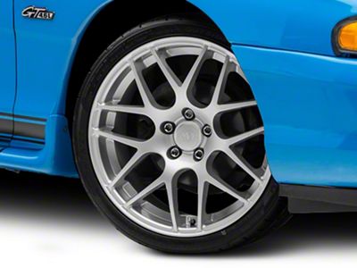 AMR Silver Wheel; 19x8.5; 30mm Offset (94-98 Mustang)