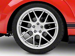 AMR Silver Wheel; Rear Only; 20x10; 48mm Offset (05-09 Mustang)