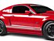 SEC10 Rocker Stripes with GT350 Logo; Silver (05-14 Mustang)