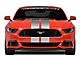 SEC10 Lemans Stripes; Silver; 8-Inch (15-23 Mustang)