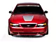 SEC10 Hood Decal; Silver (99-04 Mustang GT; 99-02 Mustang V6)