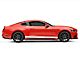 Rocker Stripes with Mustang Lettering; Silver (15-23 Mustang)