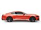 Rocker Stripes with Mustang GT Lettering; Silver (15-23 Mustang)