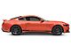 SEC10 Quarter Window Accent Decals; Silver (15-23 Mustang Fastback)