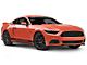 SEC10 Quarter Window Accent Decals; Silver (15-23 Mustang Fastback)