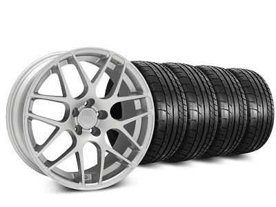 19x8.5 AMR Wheel & Mickey Thompson Street Comp Tire Package (05-14 Mustang)