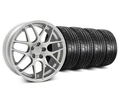 19x8.5 AMR Wheel & Mickey Thompson Street Comp Tire Package (15-23 Mustang GT, EcoBoost, V6)